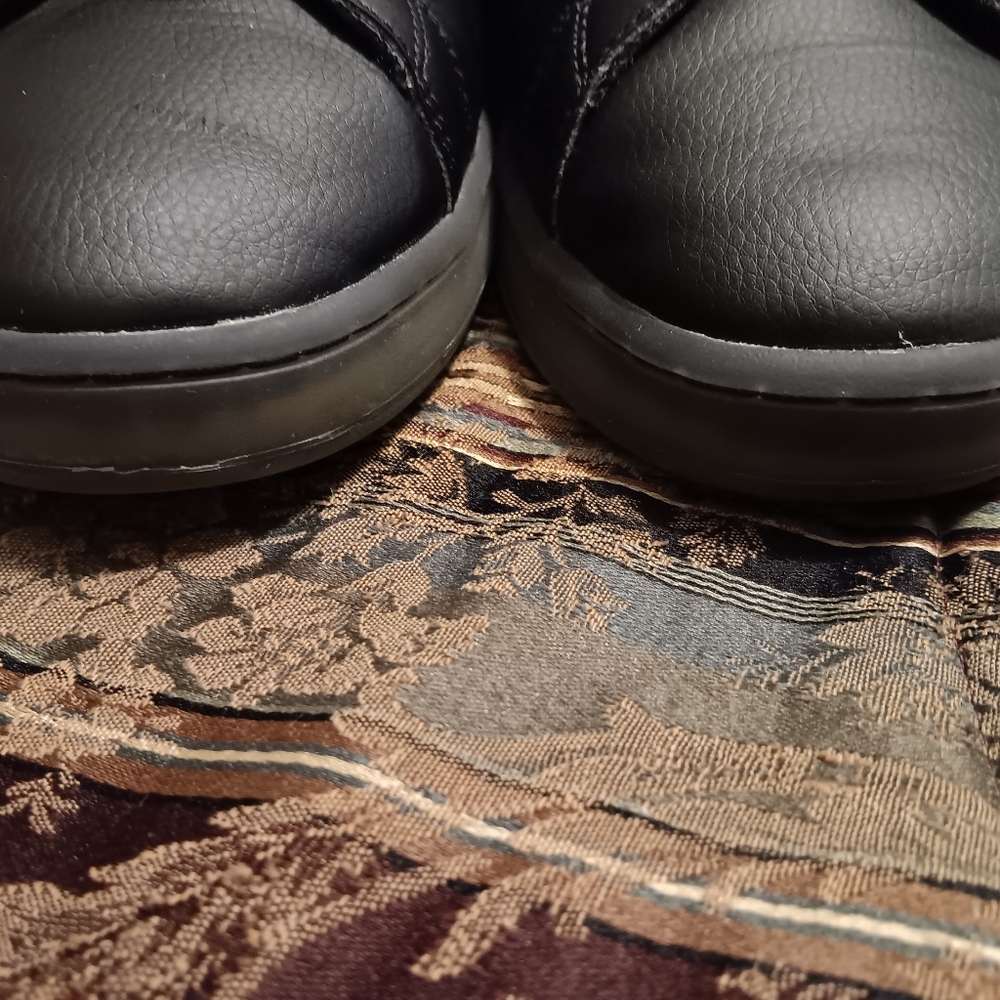 2021 Adidas Advantage Shoes/Sneakers (HO0570) Preowned Black Color Men's Sz 11 - Picture 4 of 13